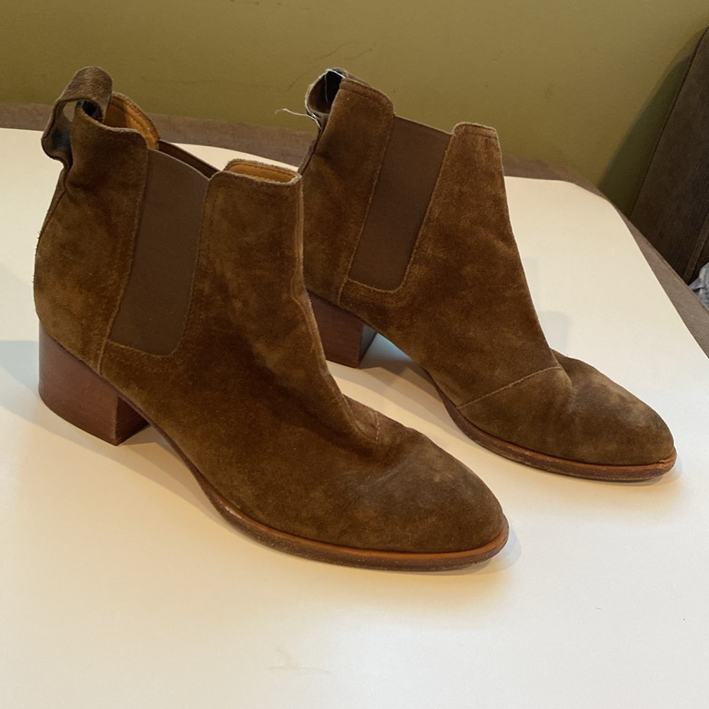 rag & bone 37.5 / 7.5 Suede Ankle Boots